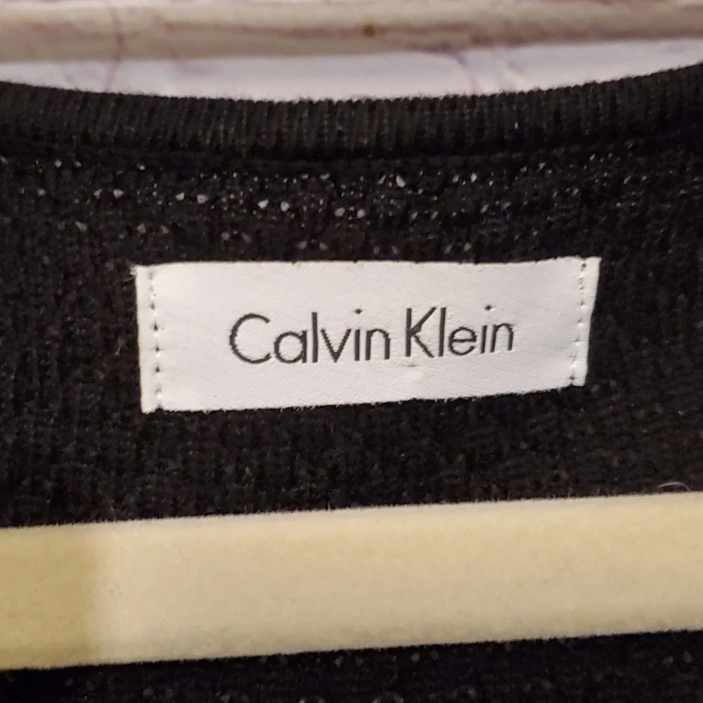 Calvin Klein Knit A-Line Midi Dress - Picture 3 of 7